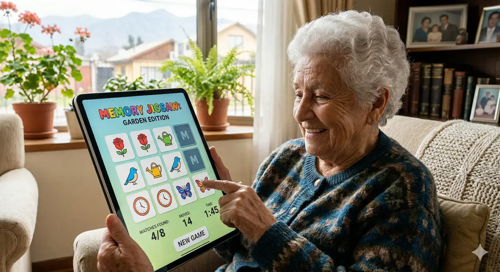 Fondo de ambiente para el servicio Estimulación Cognitiva Funcional Virtual