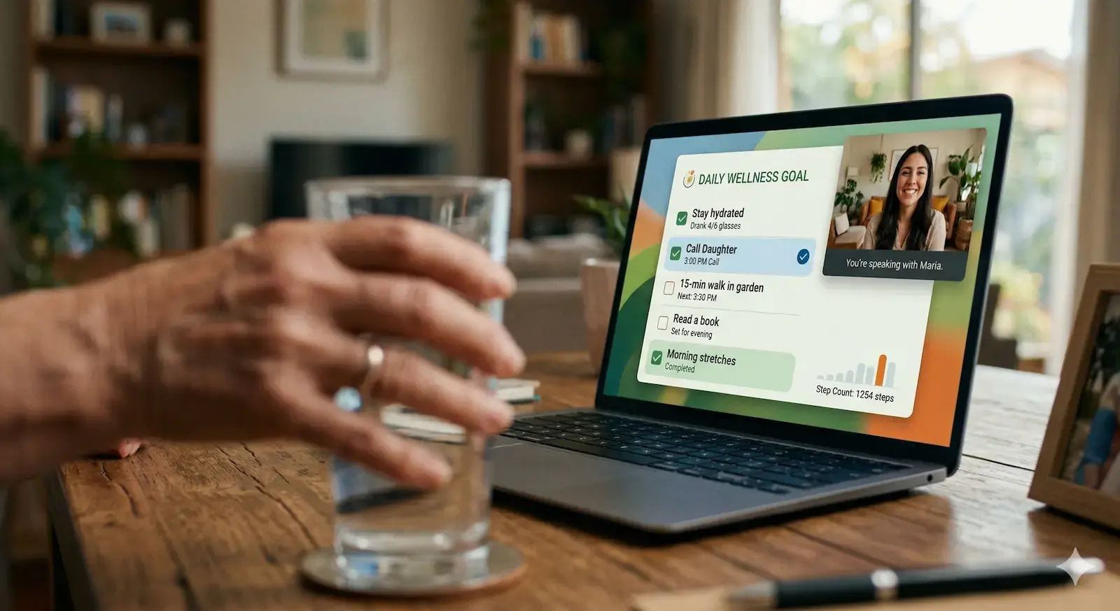 Fondo de ambiente para el servicio Teleconsulta Familiar de Terapia Ocupacional